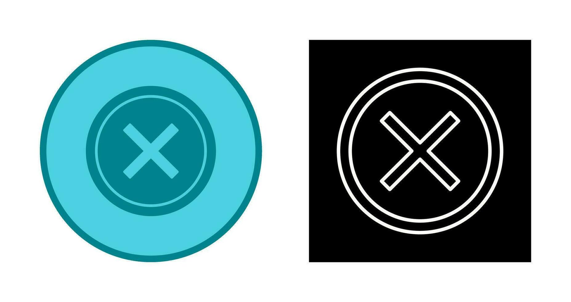 Do Not Cross Vector Icon