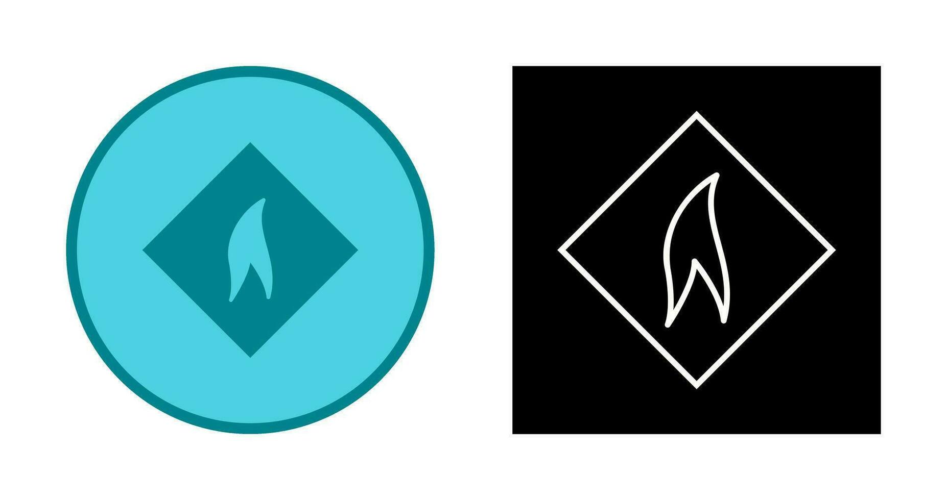 Flammable Material Vector Icon