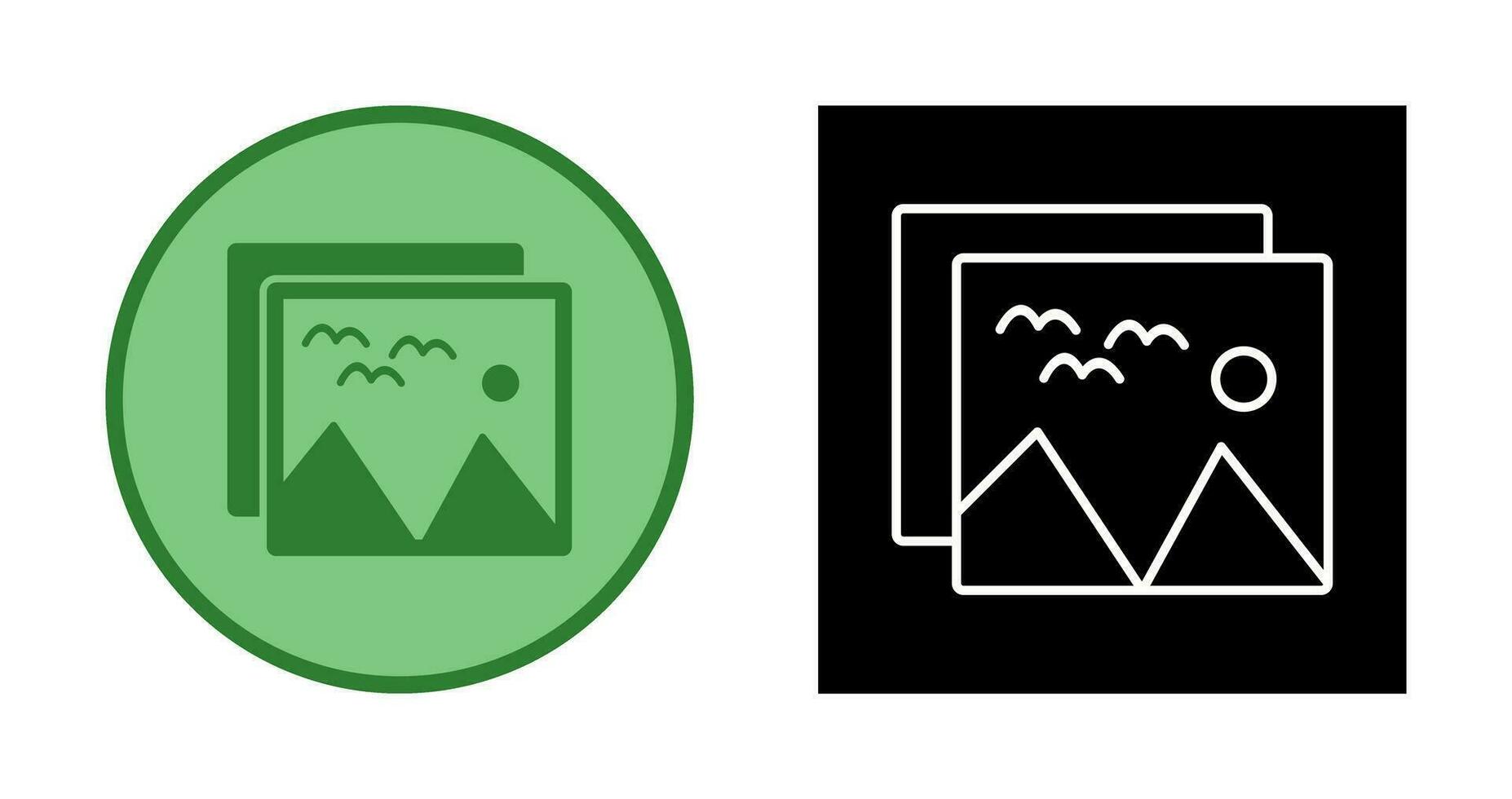 Pictures Vector Icon