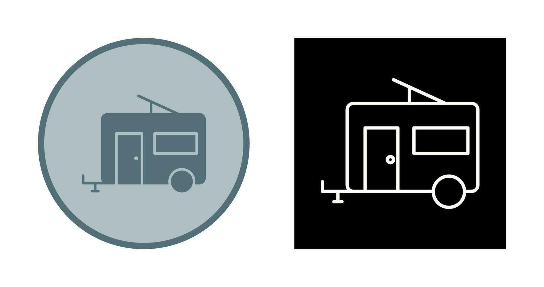 Trailer Vector Icon