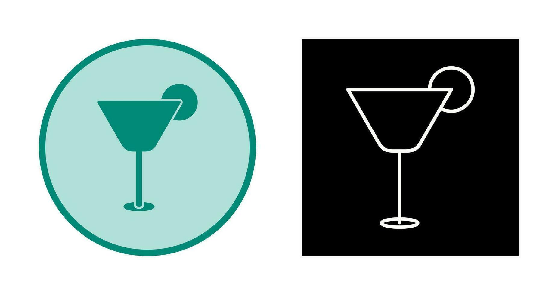 Cocktail Drink Vector Icon
