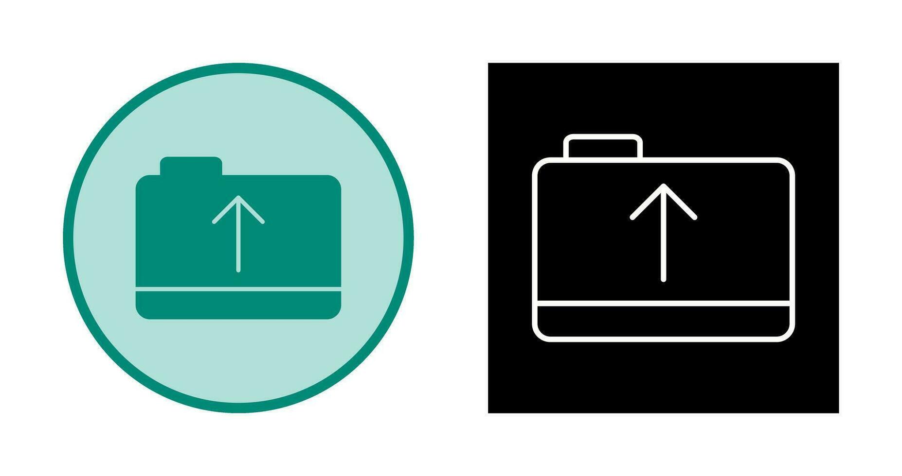 Unique Folder Vector Icon