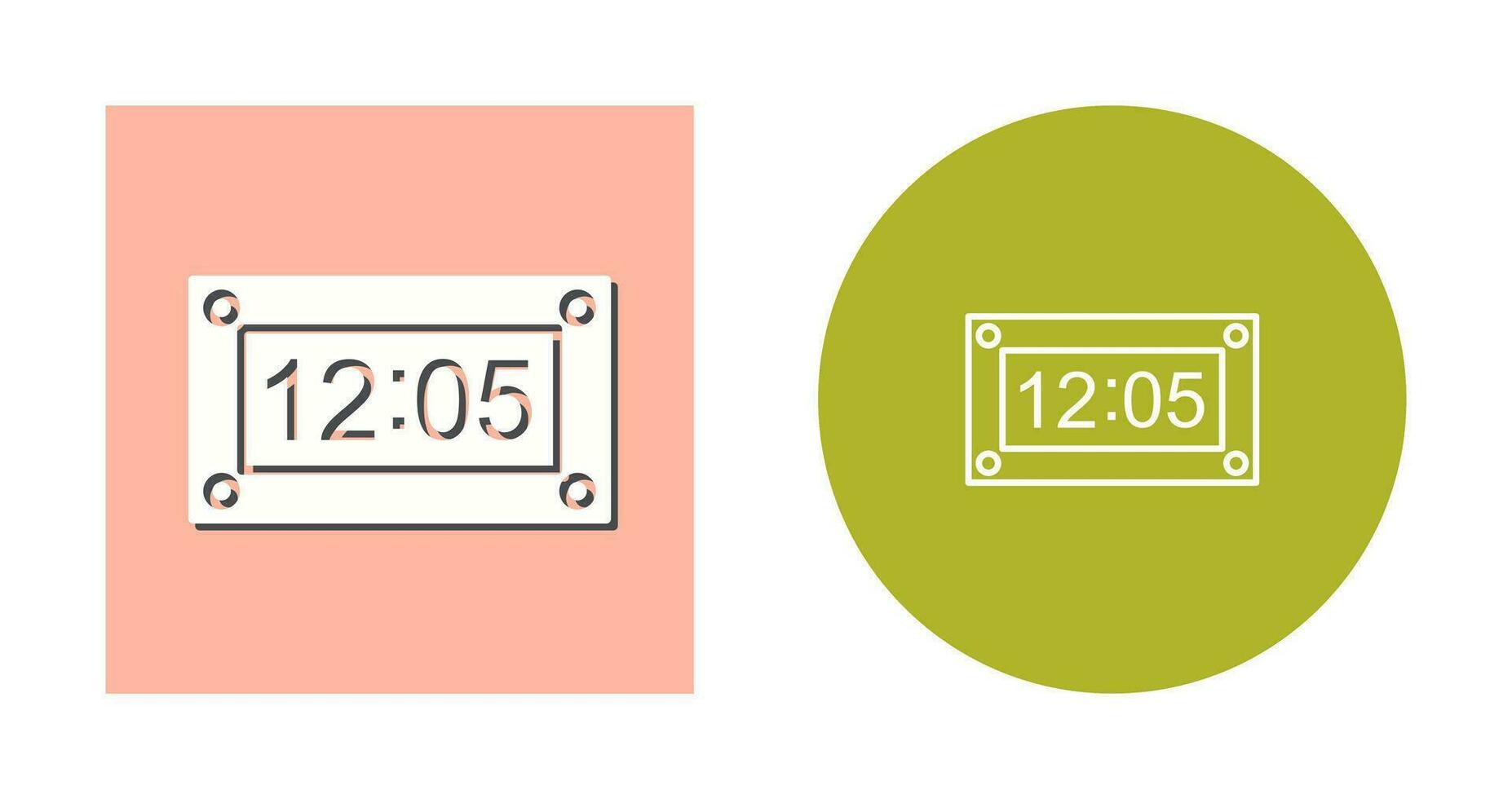 Unique Timer Vector Icon