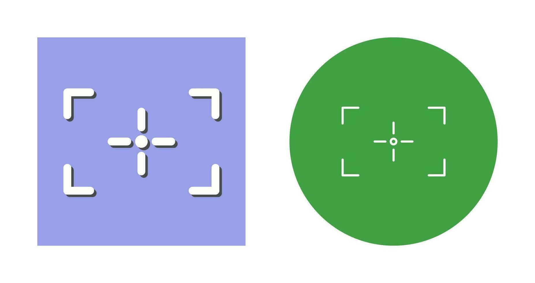 Unique Focus Vector Icon
