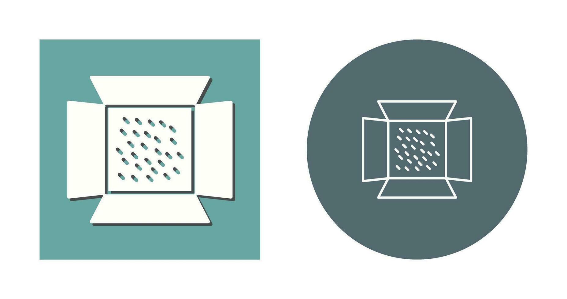 Unique Lights Vector Icon