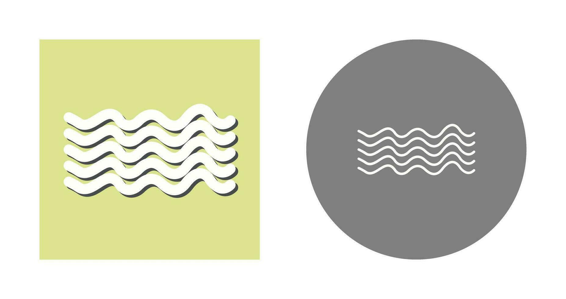 Magnetic Waves Vector Icon