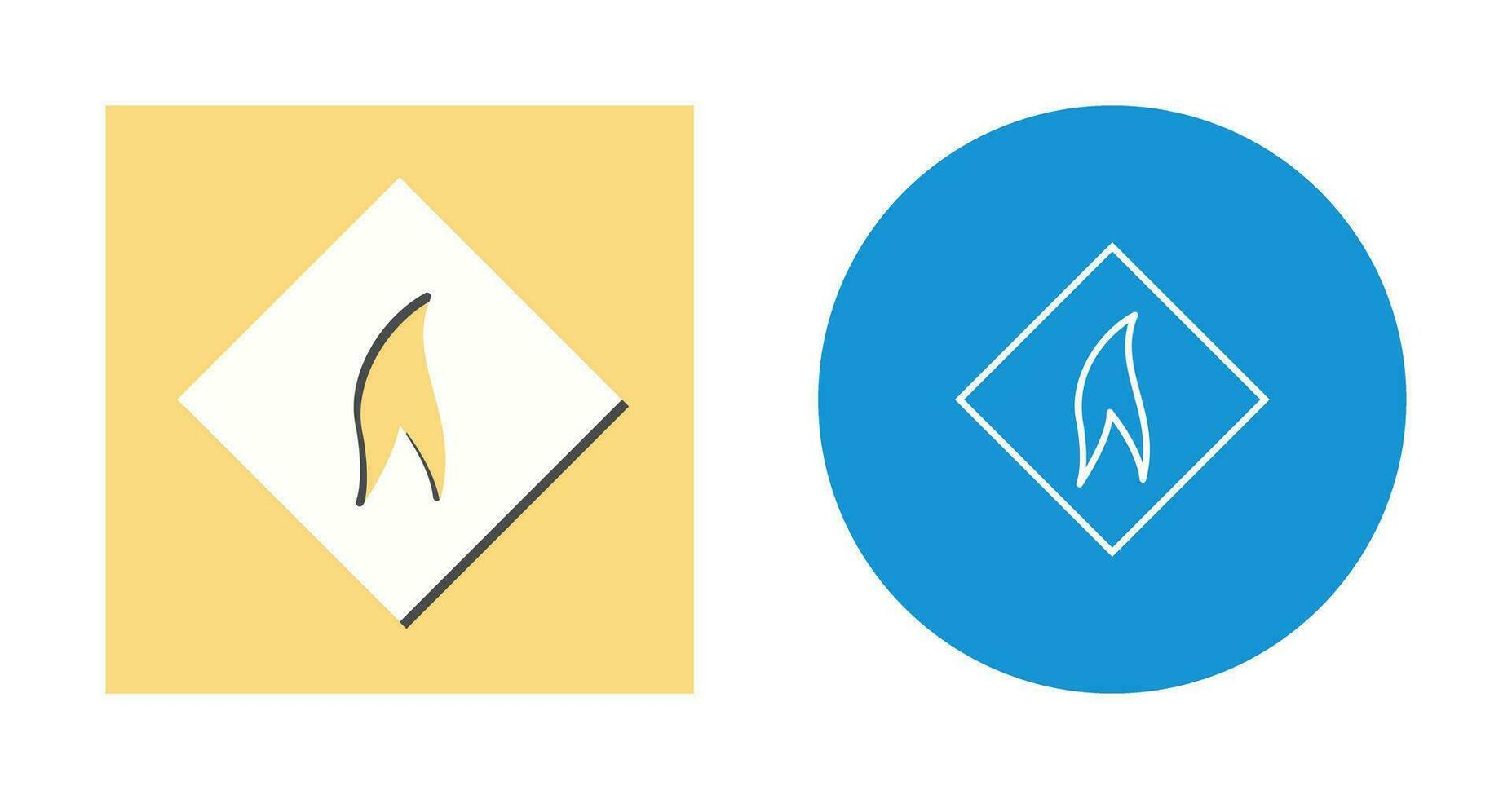 Flammable Material Vector Icon