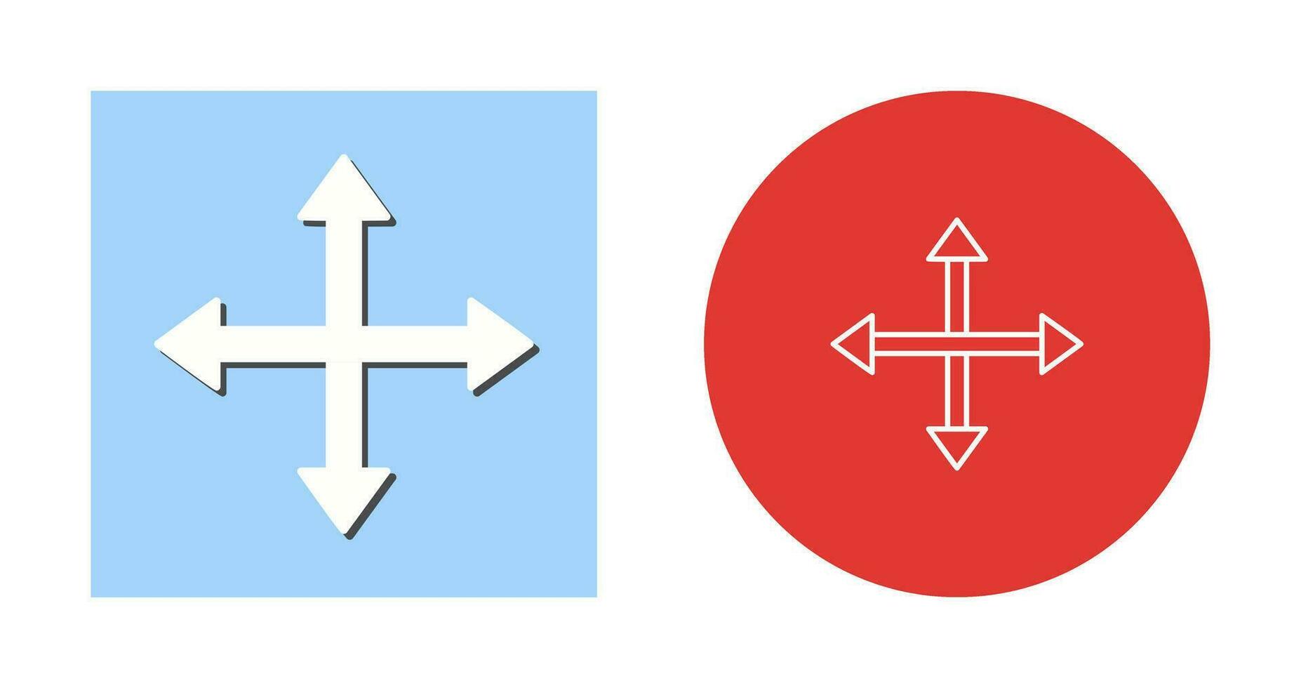 Unique Move Vector Icon