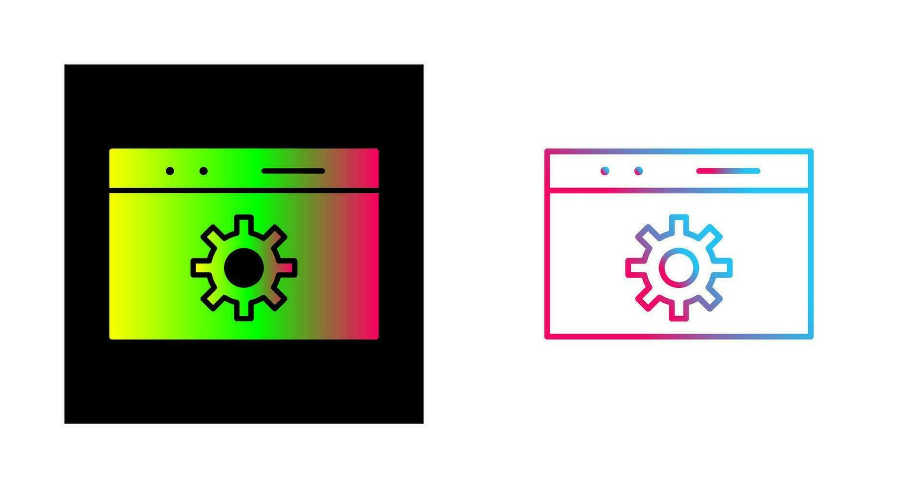 Unique Web Optimization Vector Icon