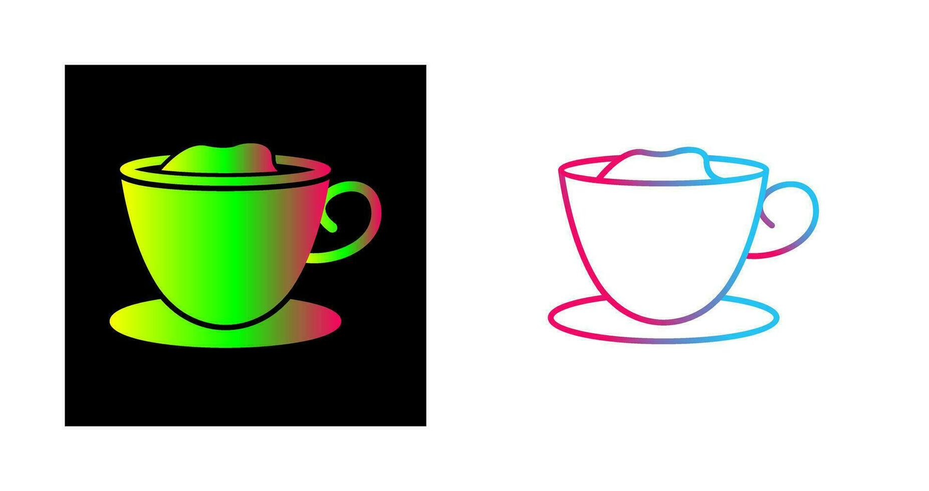 Creamy Coffee Vector Icon