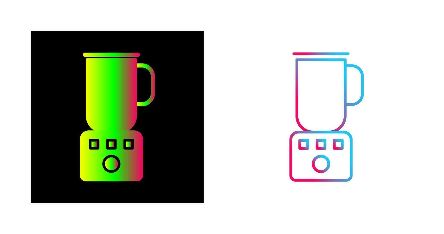 Coffee Blender Vector Icon