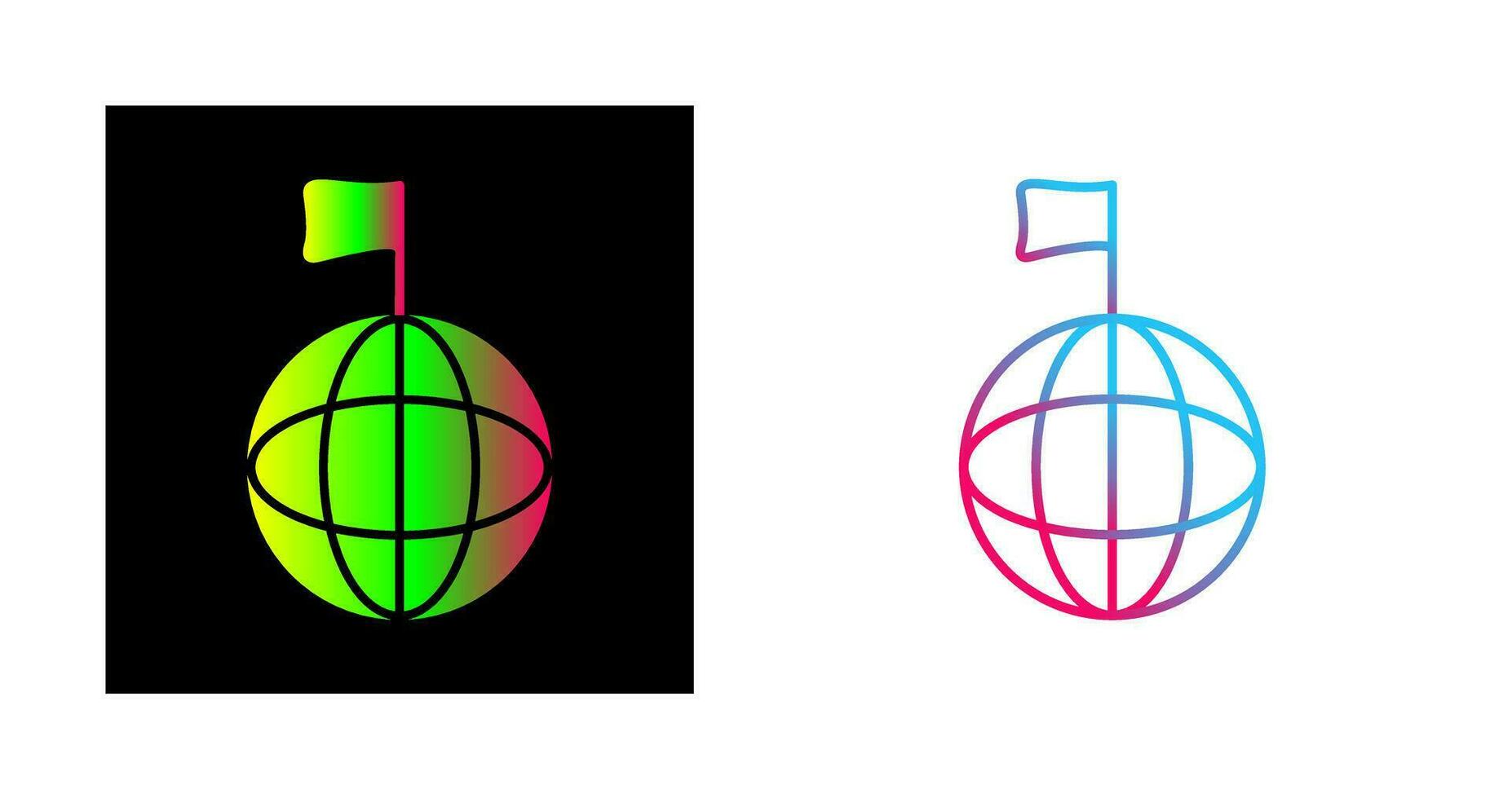 Unique Global Signals Vector Icon
