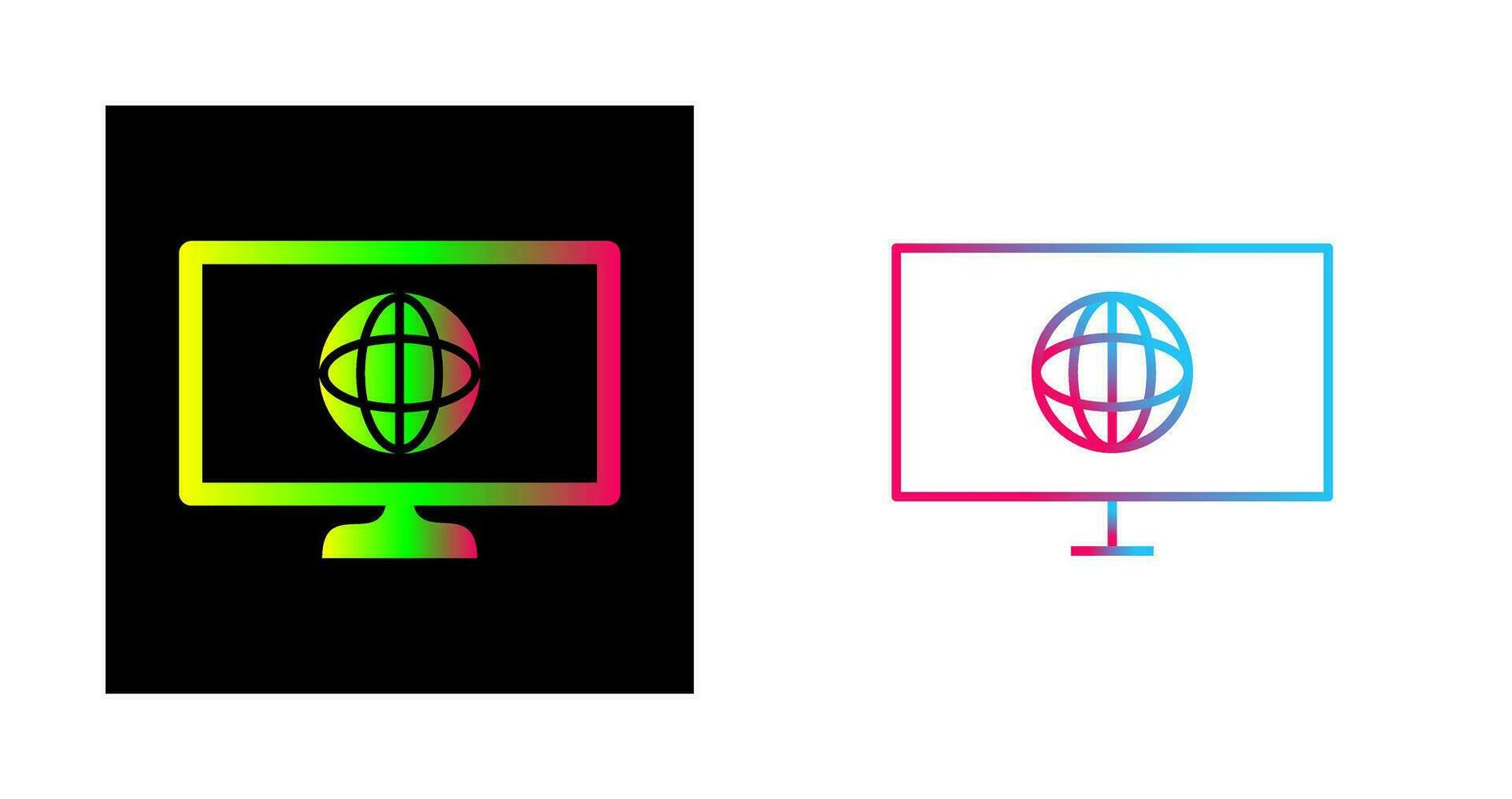 Unique Intranet Vector Icon
