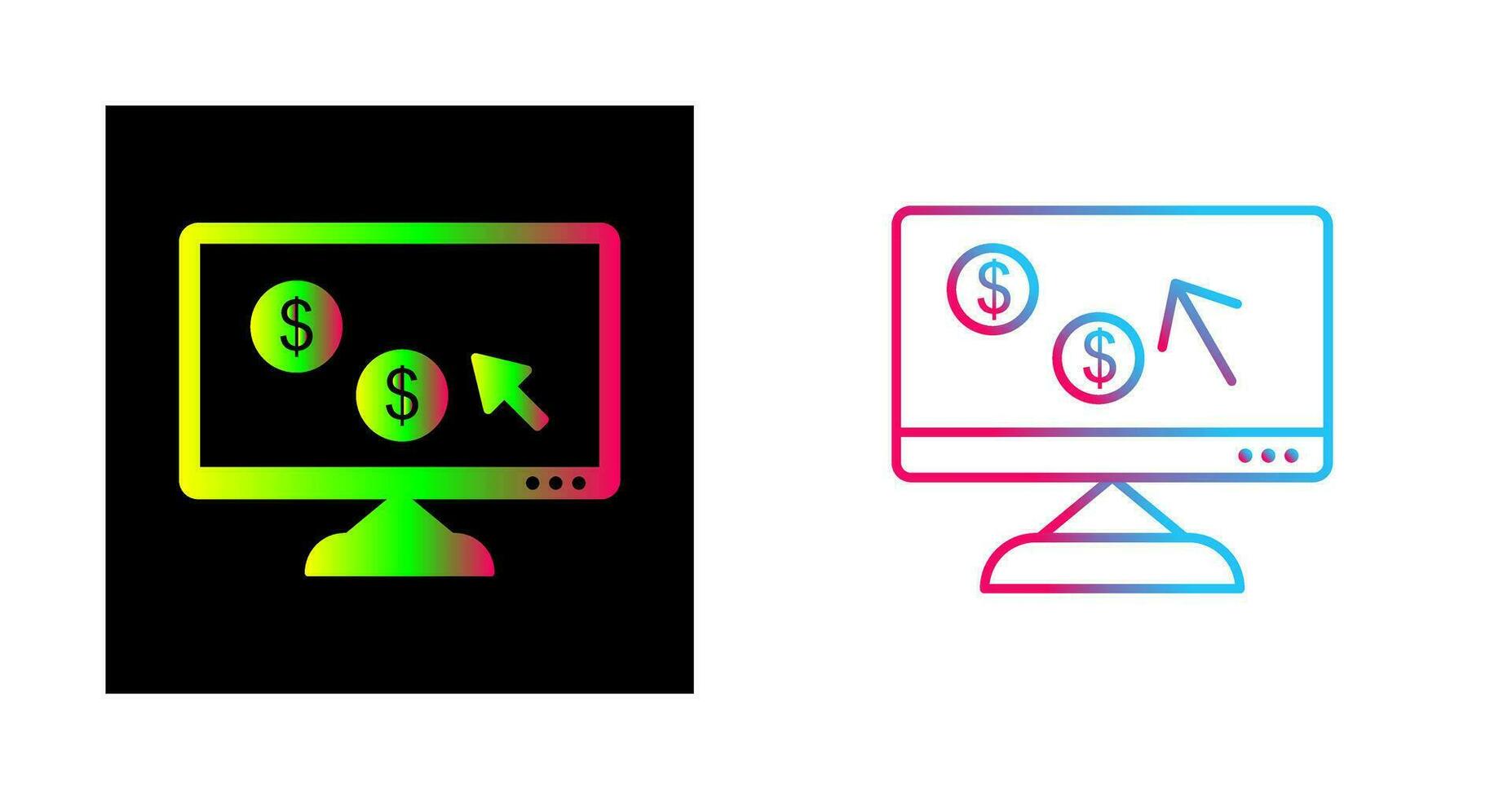 Unique Pay Per Click Vector Icon