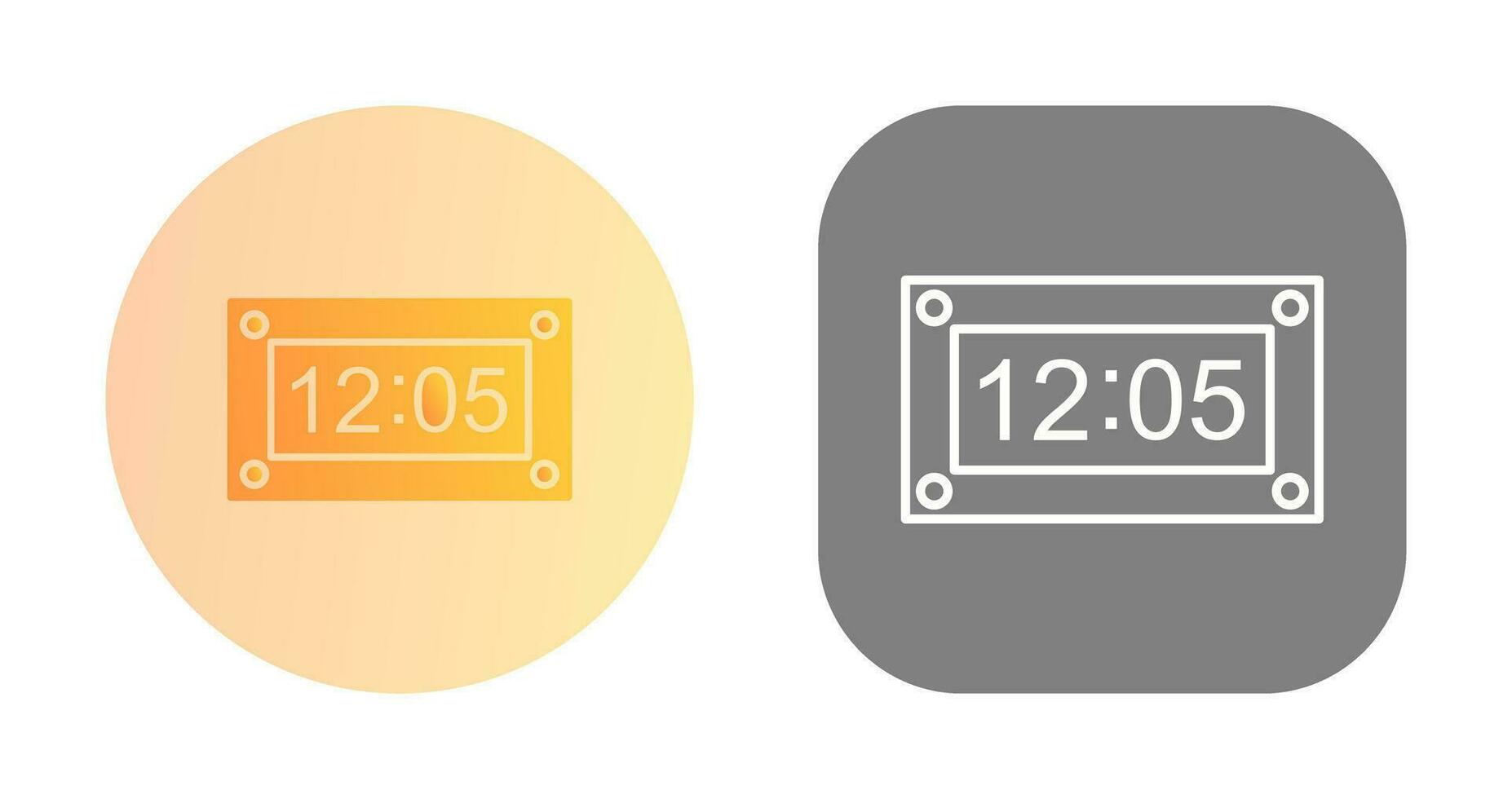 Unique Timer Vector Icon