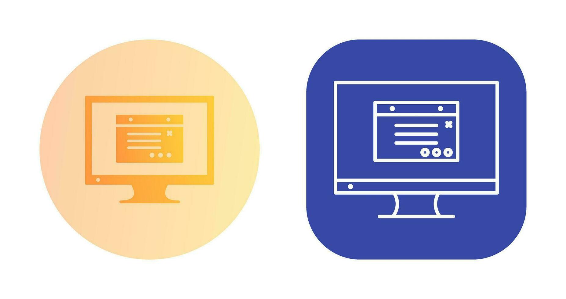 Unique Internet Ads Vector Icon