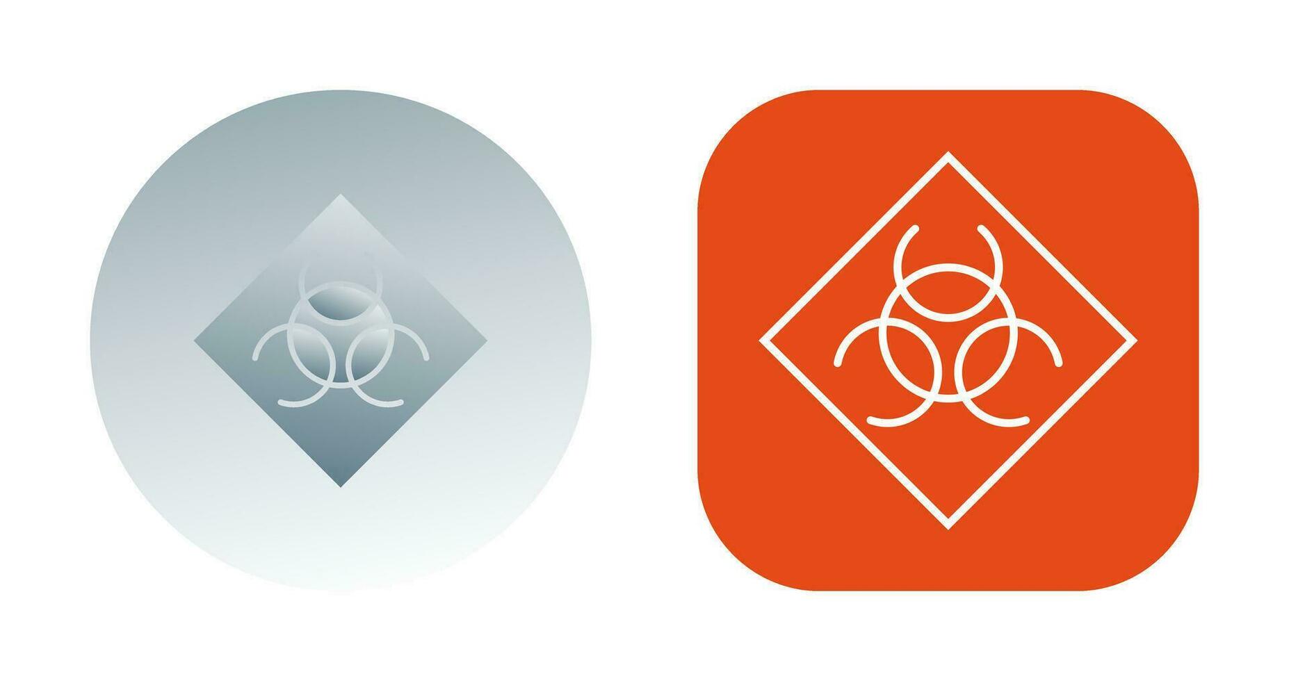Biological Hazard Vector Icon