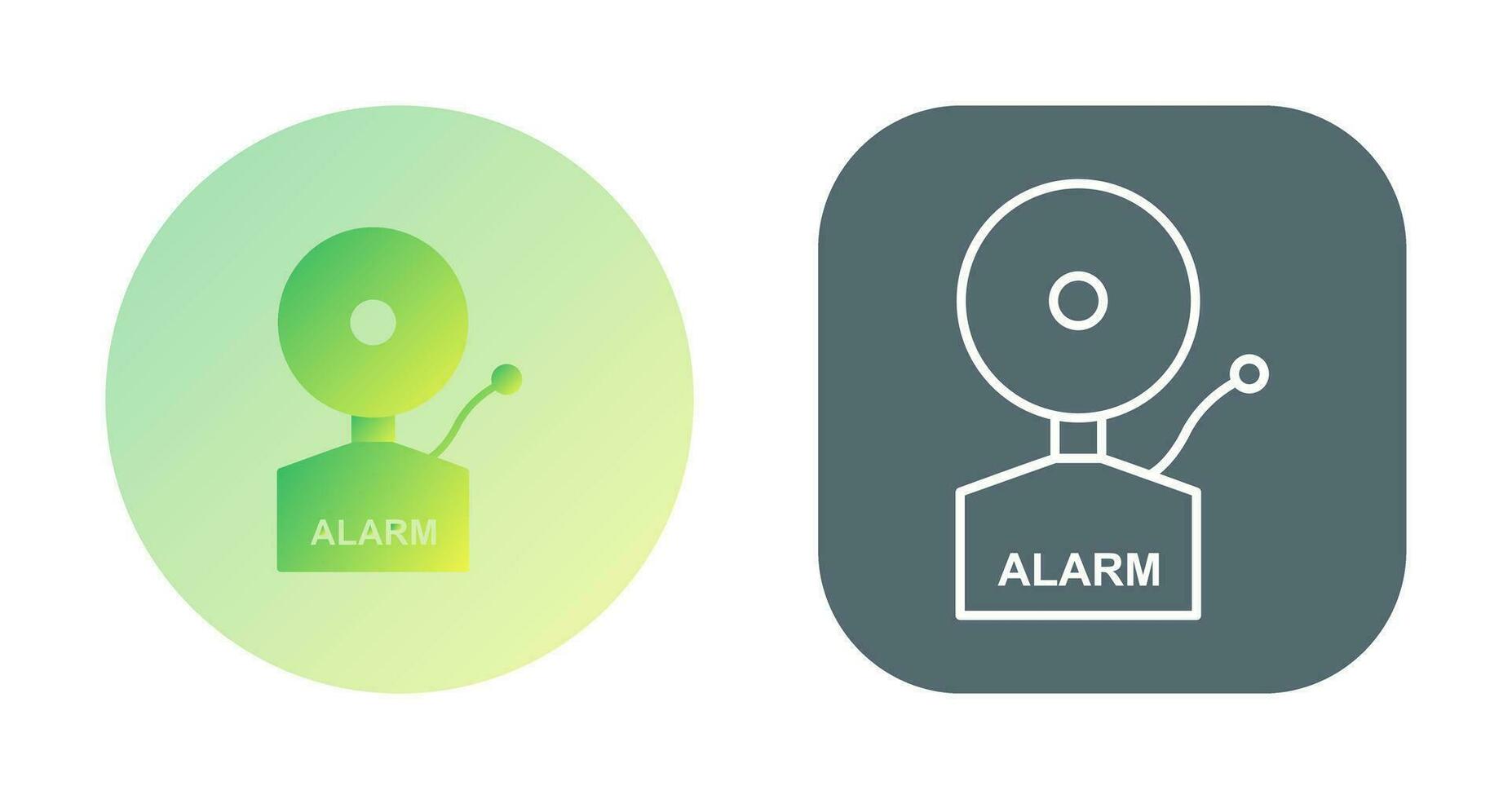 icono de vector de alarmas