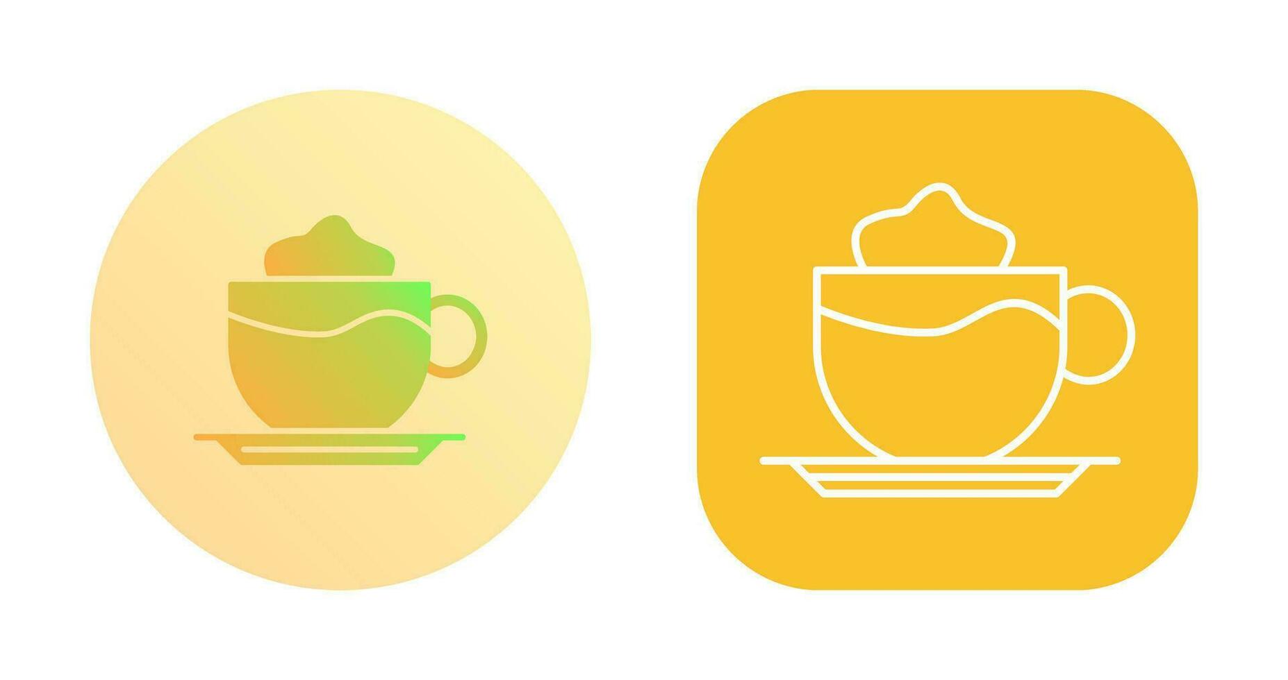 Latte Vector Icon