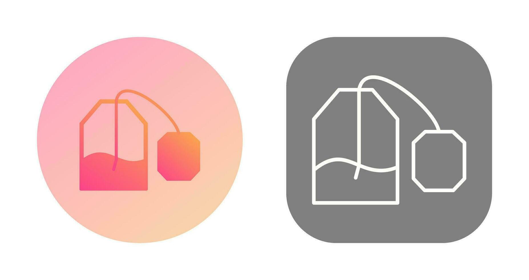 Tea Bag Vector Icon