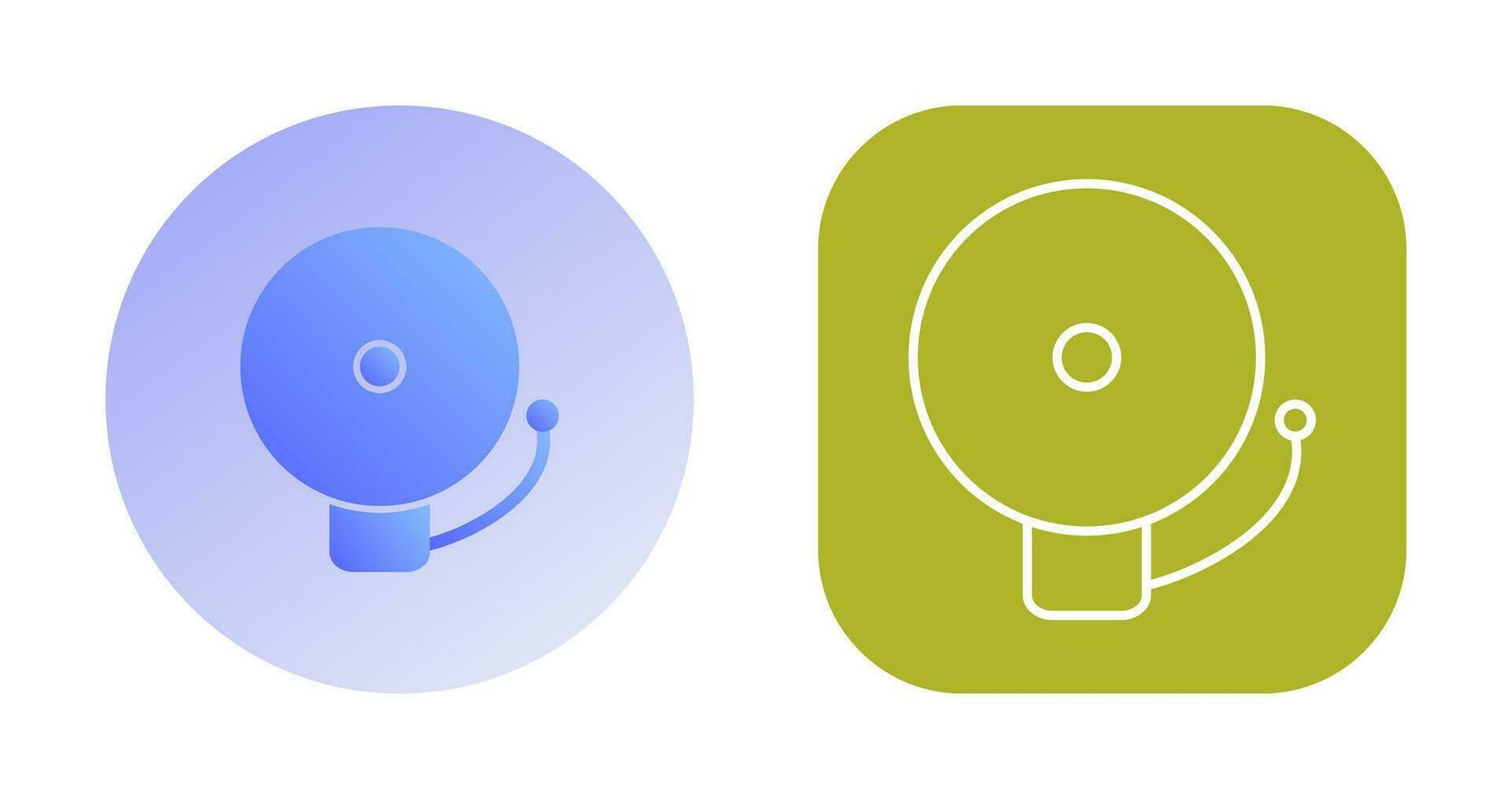 Unique Alarm Vector Icon