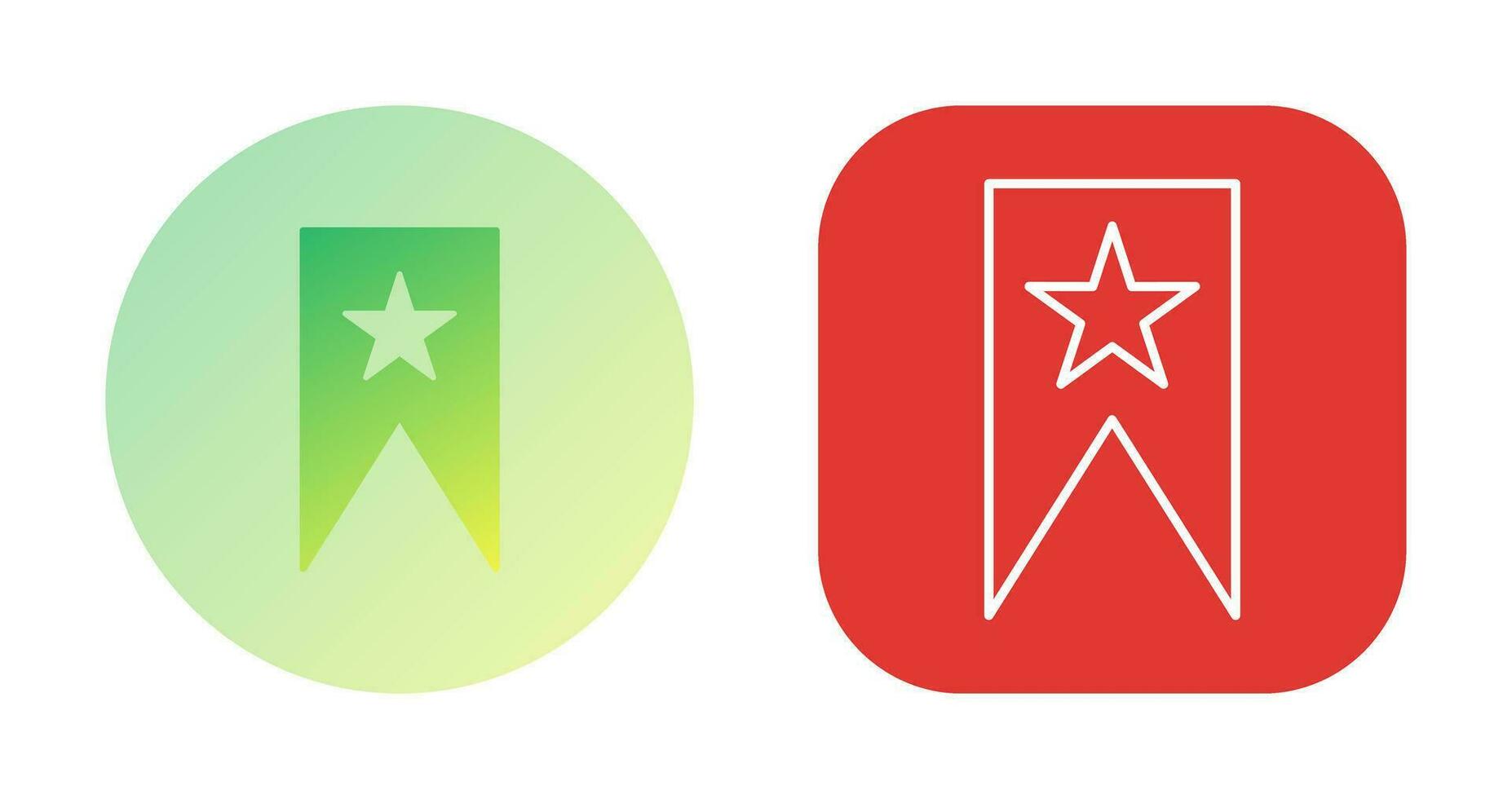 Unique Bookmarking Services Vector Icon