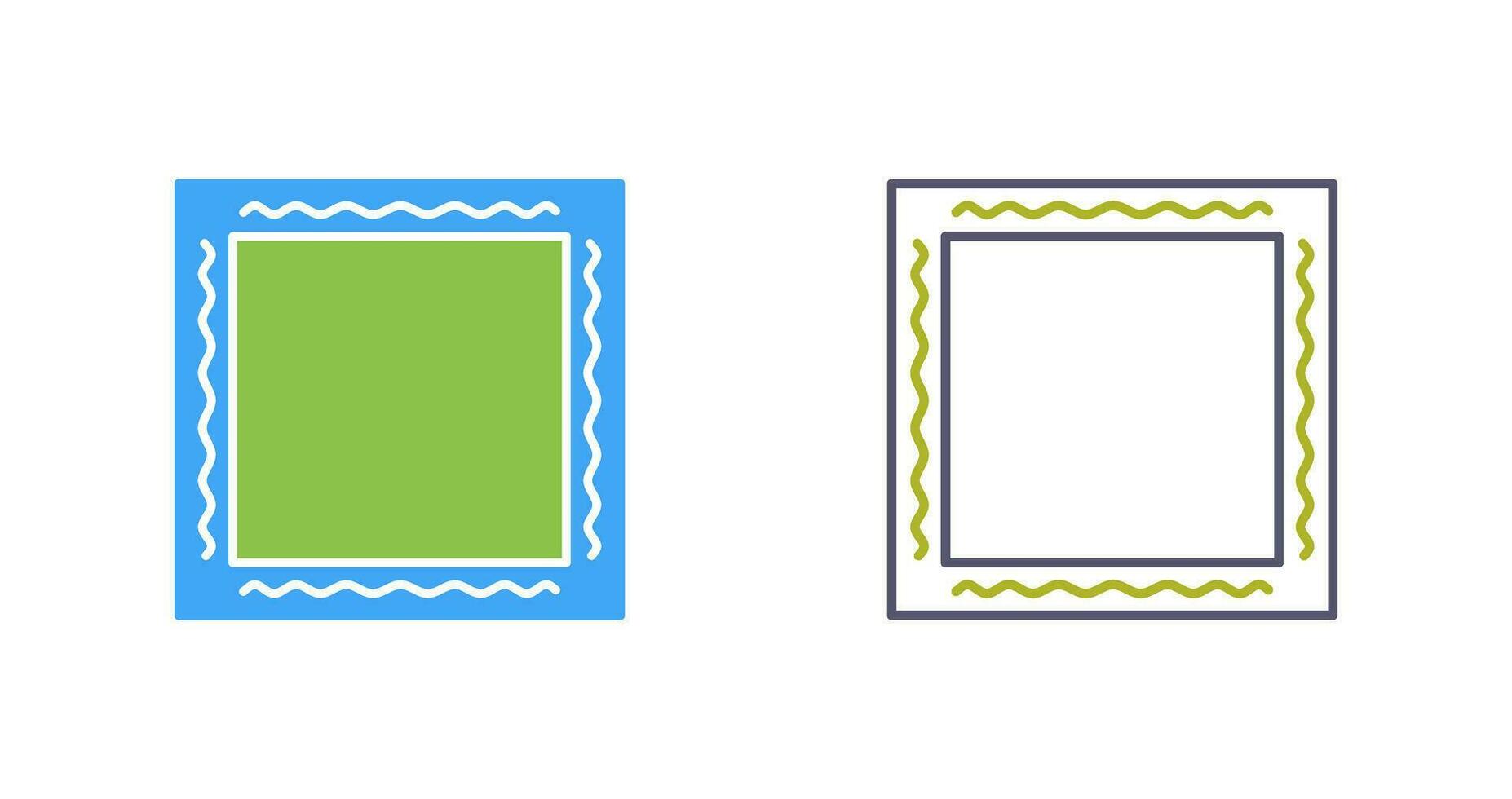 Unique Frame Vector Icon