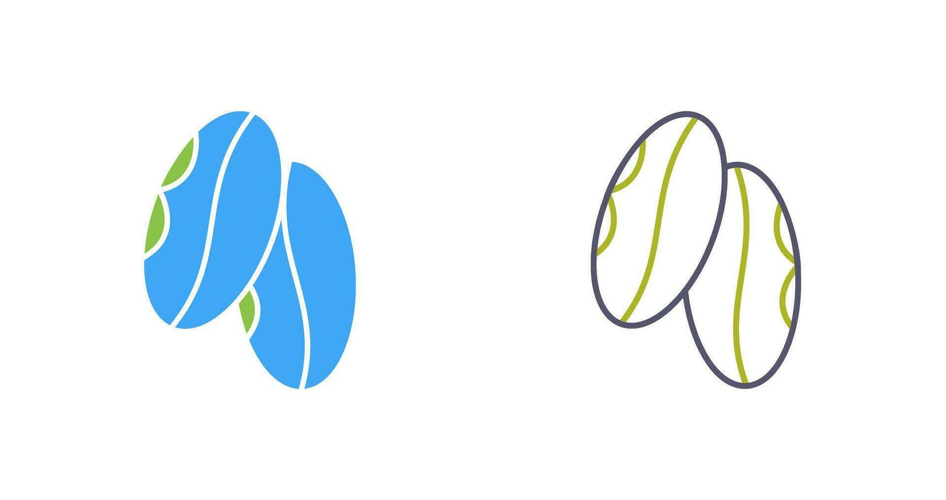 Coffee Grain Vector Icon