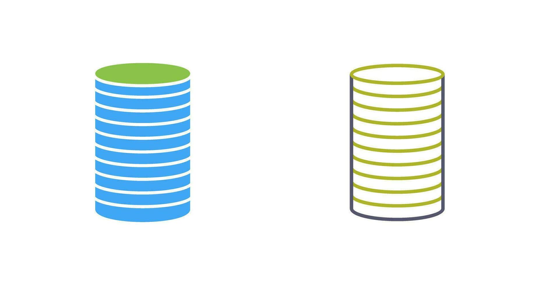 Stack of Coins Vector Icon