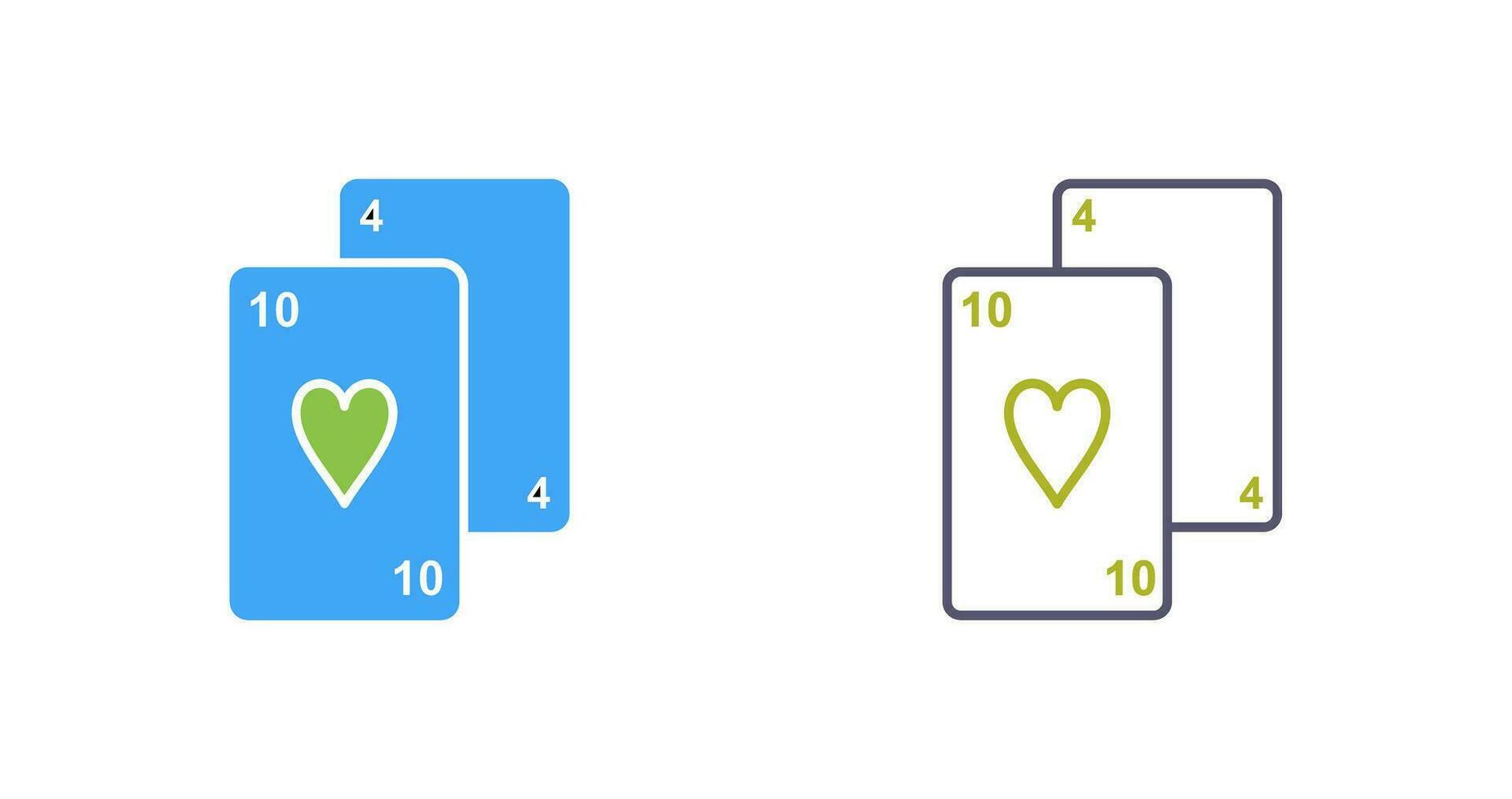 Playing Cards Vector Icon