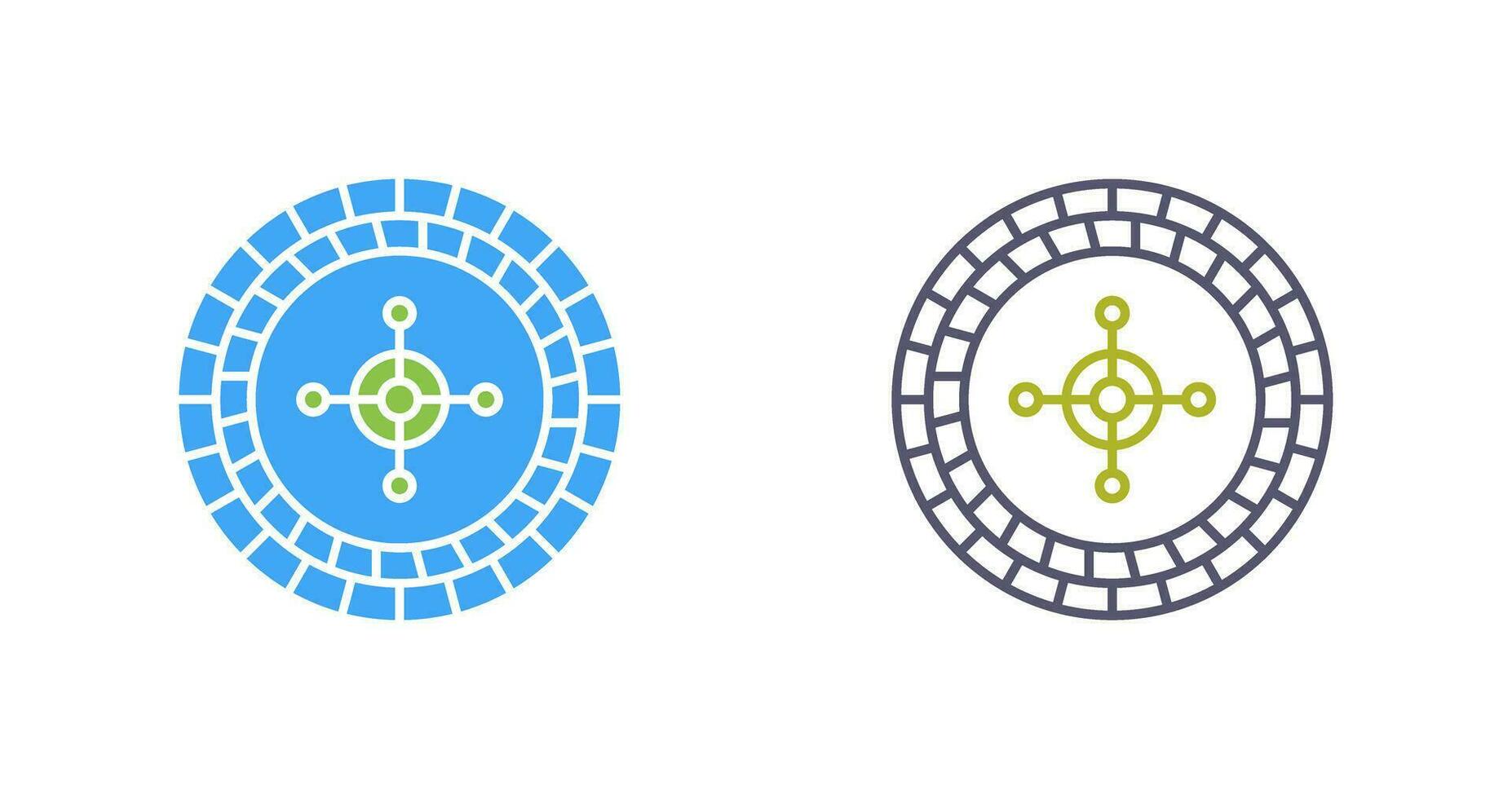 Roulette Vector Icon