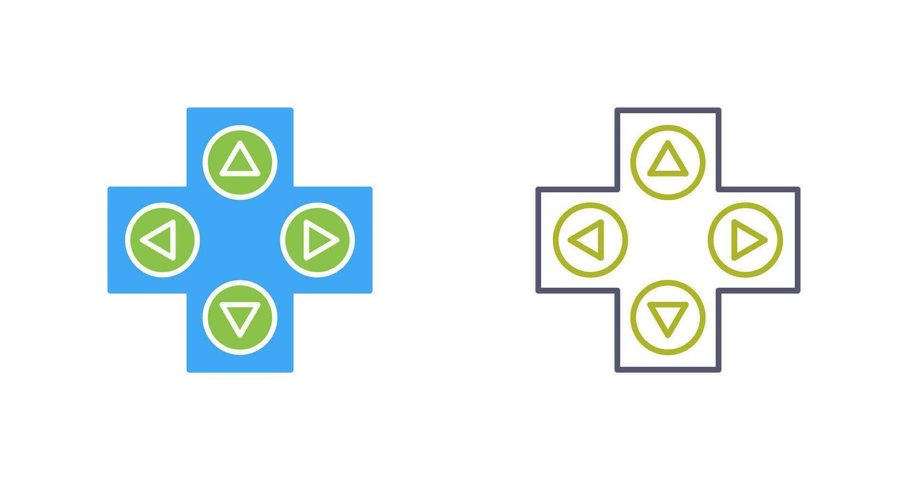 Unique Gaming Control Vector Icon