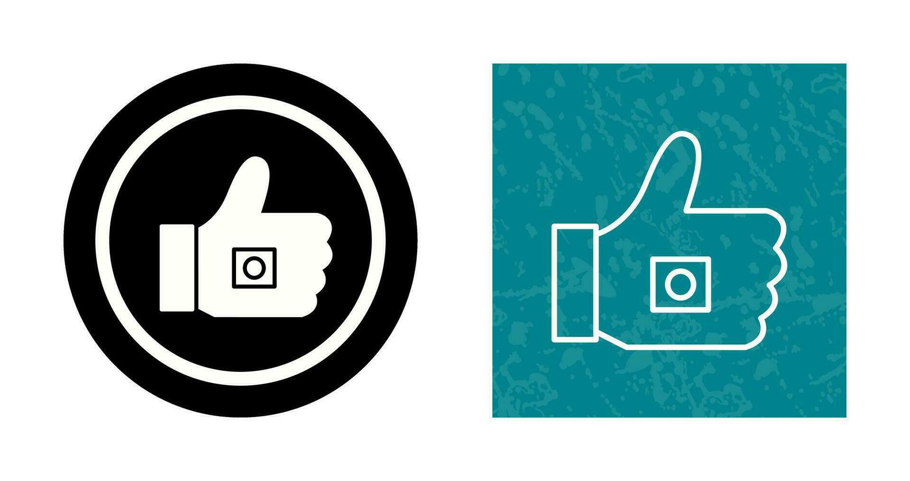 Unique Like Marketing Vector Icon