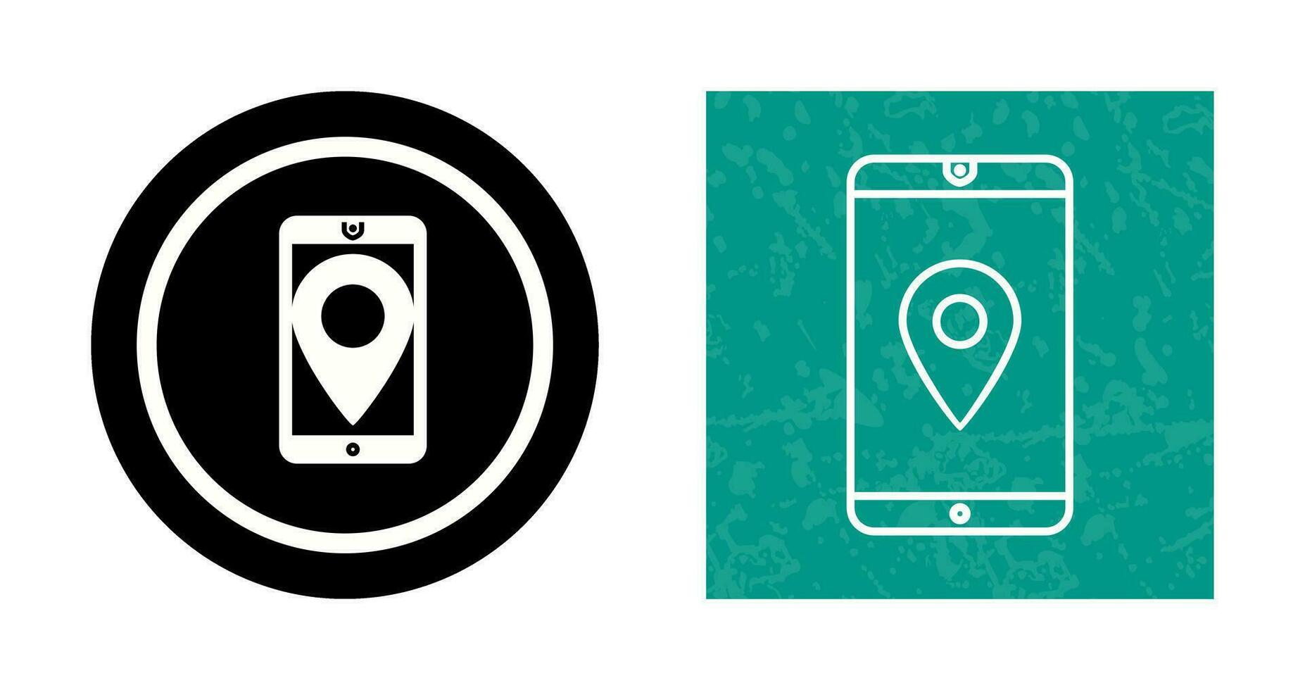 Unique GPS Service Vector Icon