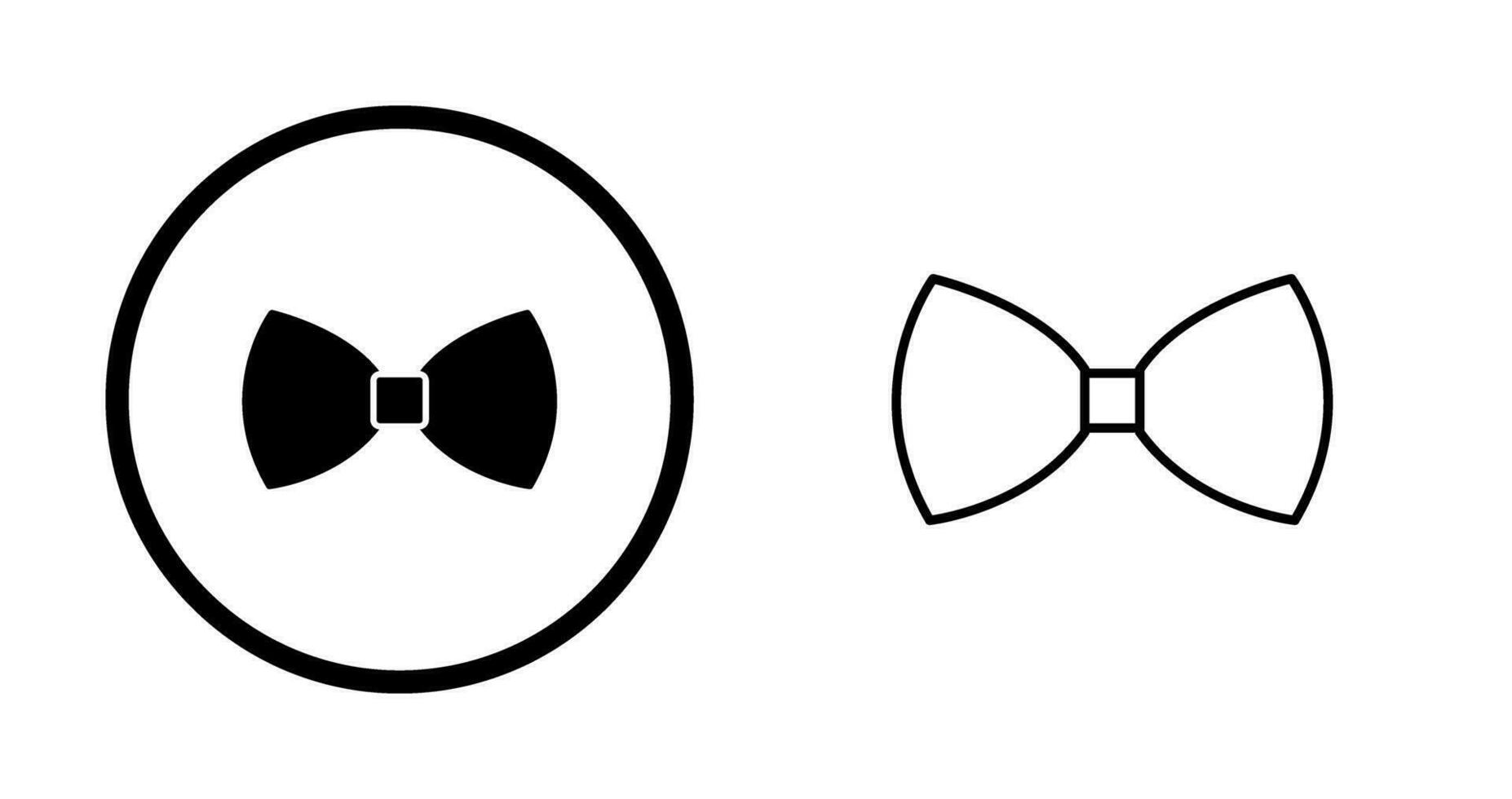 Bow Tie Vector Icon