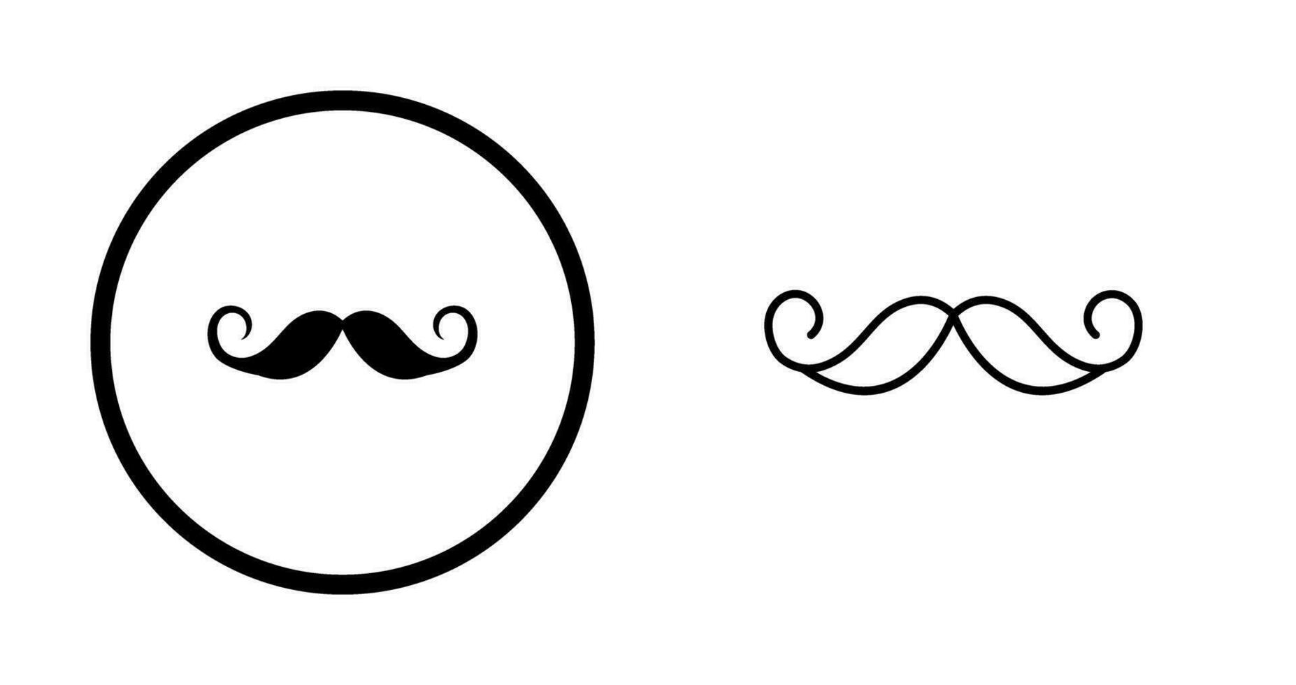 Moustache Vector Icon