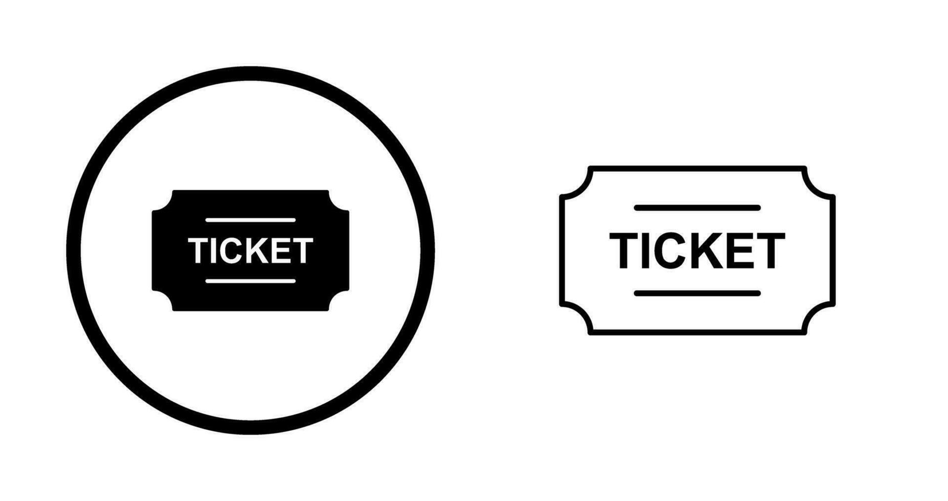 Tickets Vector Icon
