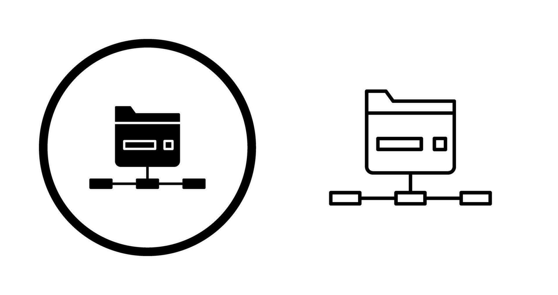 Network Folder Vector Icon 33576374 Vector Art at Vecteezy