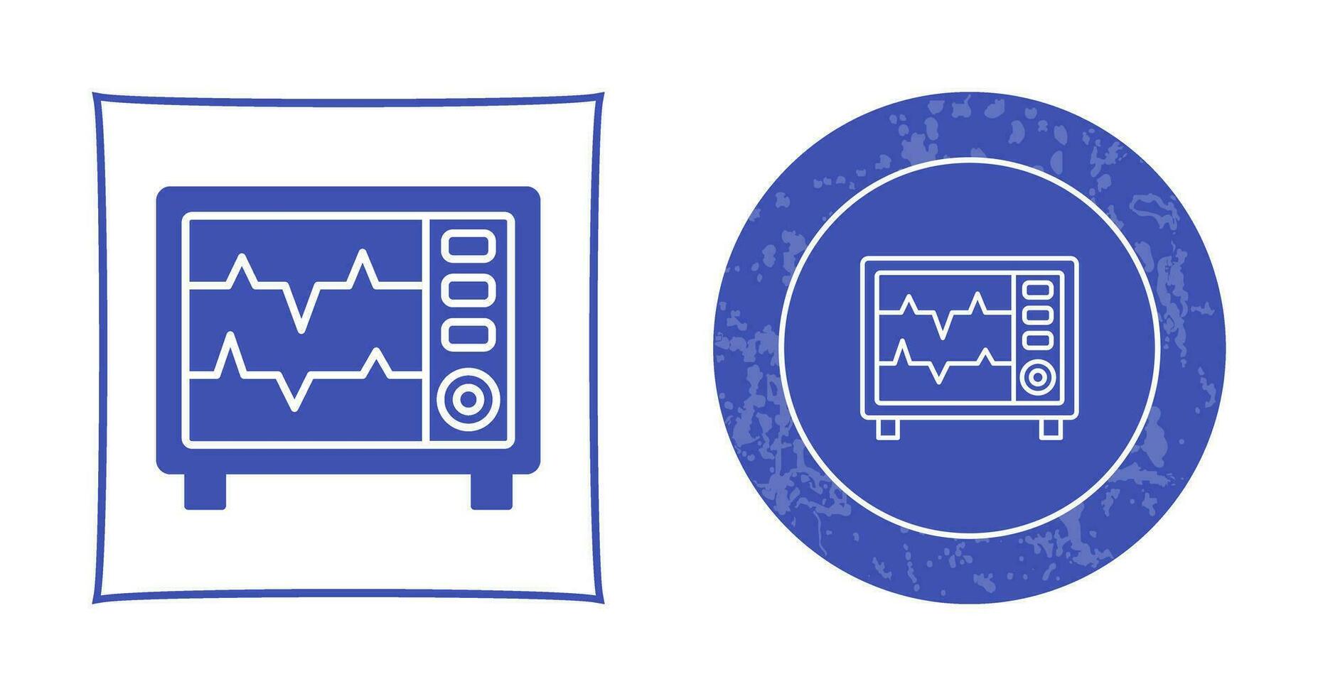 Heart Rate Monitor Vector Icon