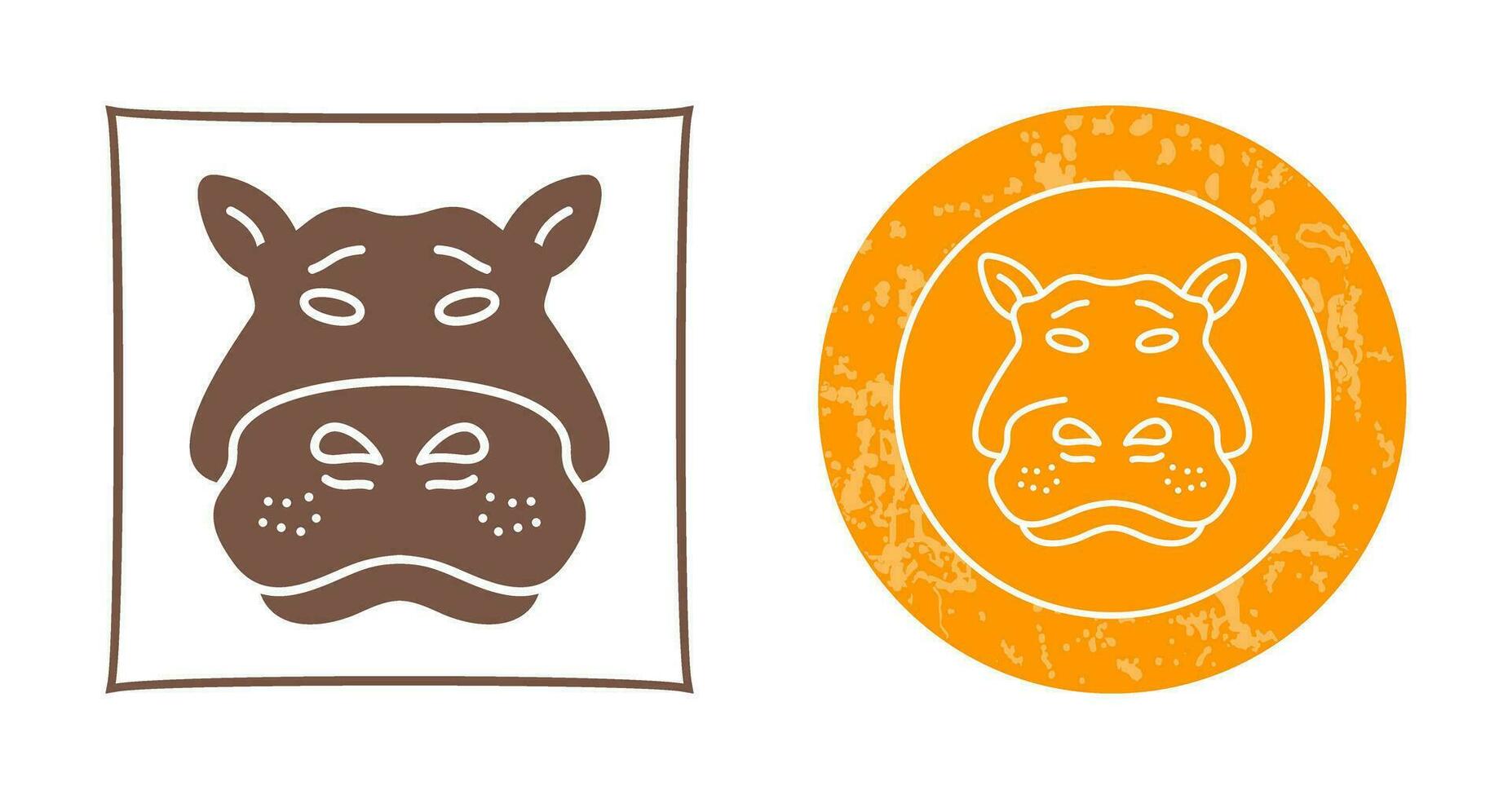 Hippo Vector Icon