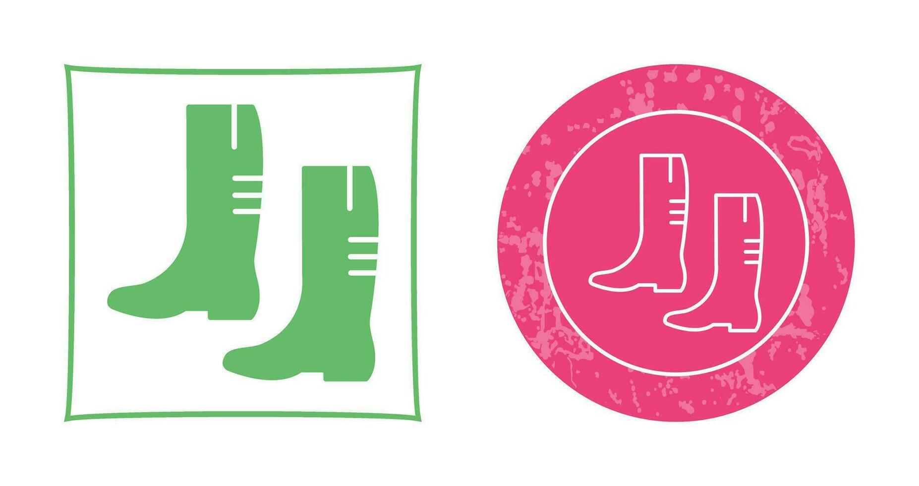 Gardening Boots Vector Icon