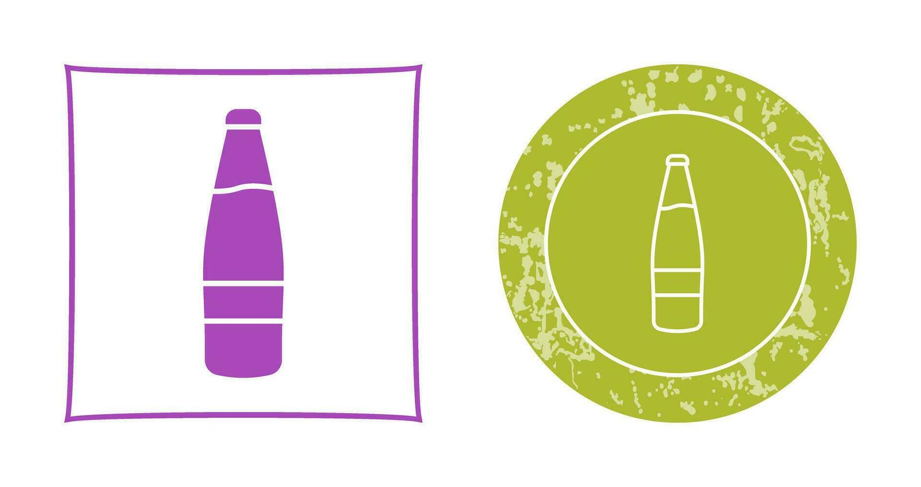 Beer Bottle Vector Icon