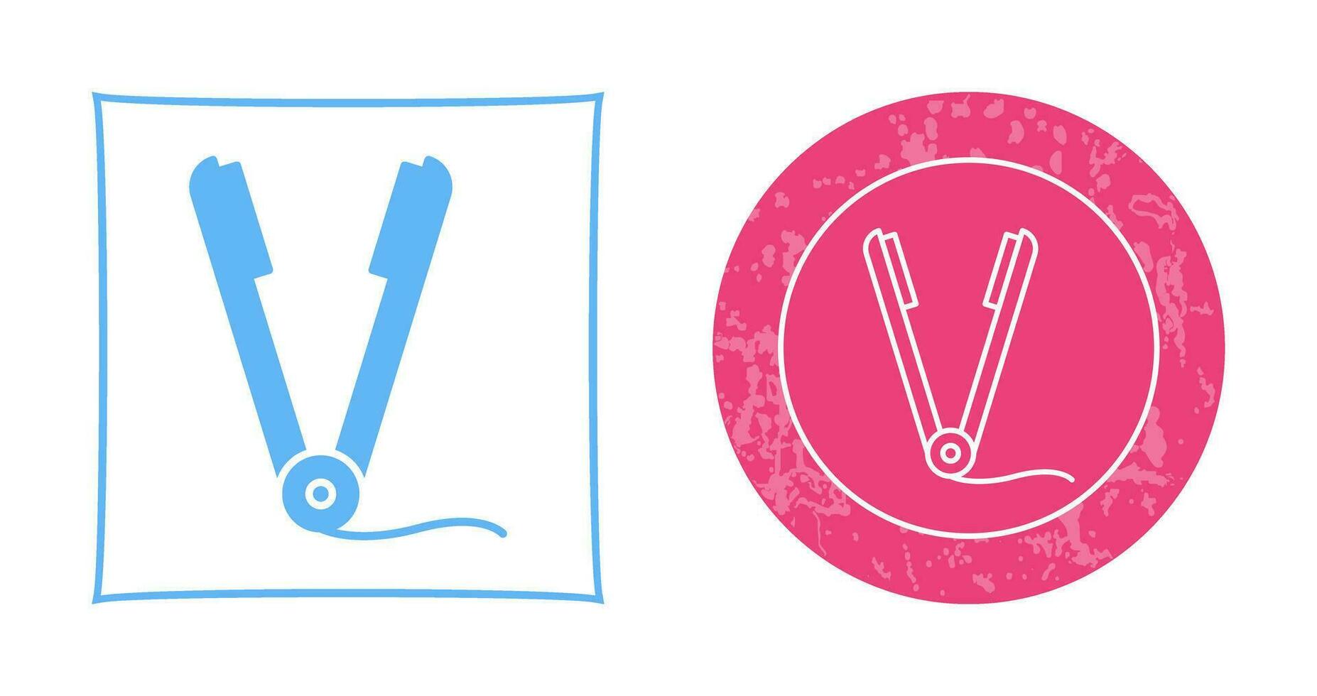 Straightener Vector Icon