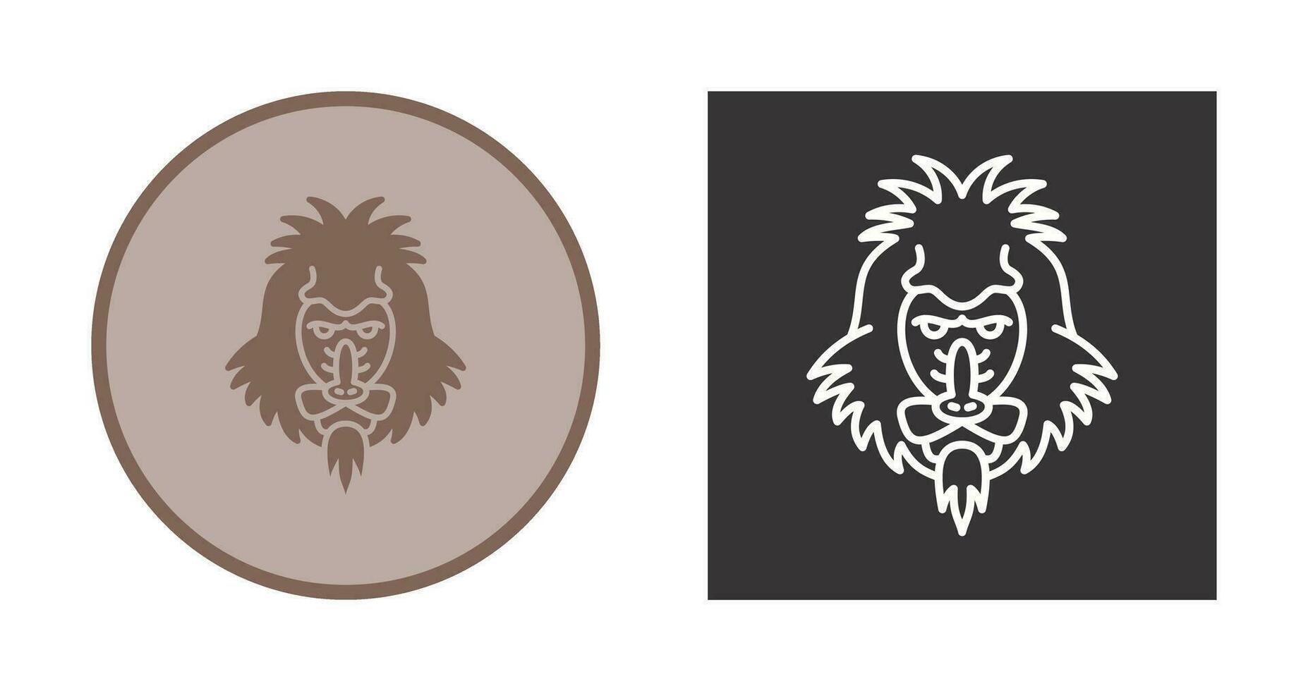 Mandrill Vector Icon
