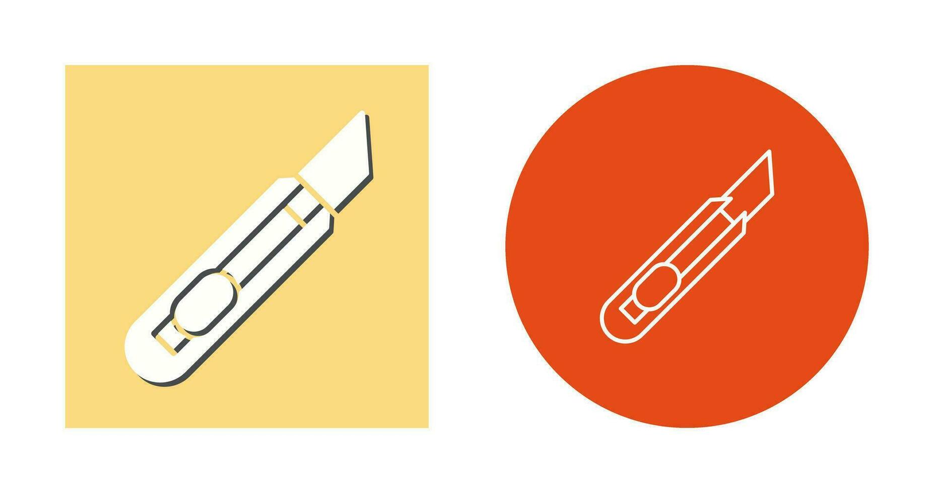 Stationery Knife Vector Icon