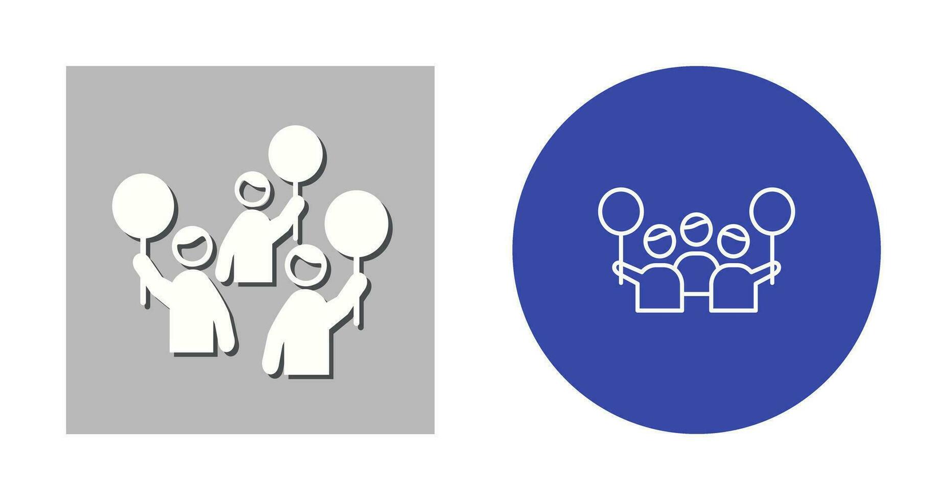 Protest Vector Icon