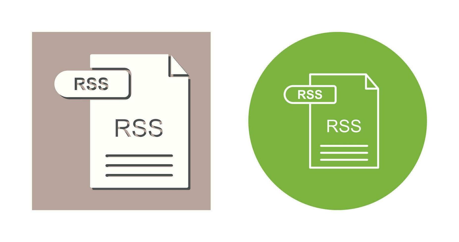 icono de vector de rss