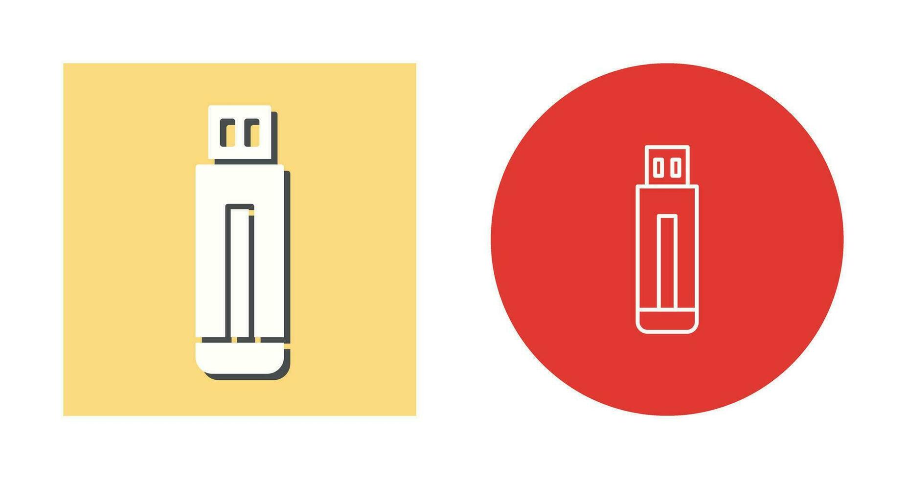 USB Drive Vector Icon
