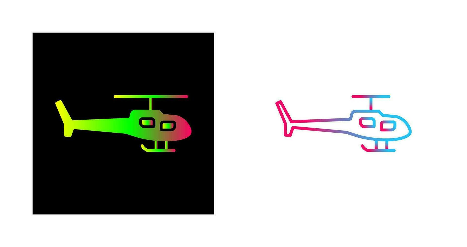 Helicopter Vector Icon