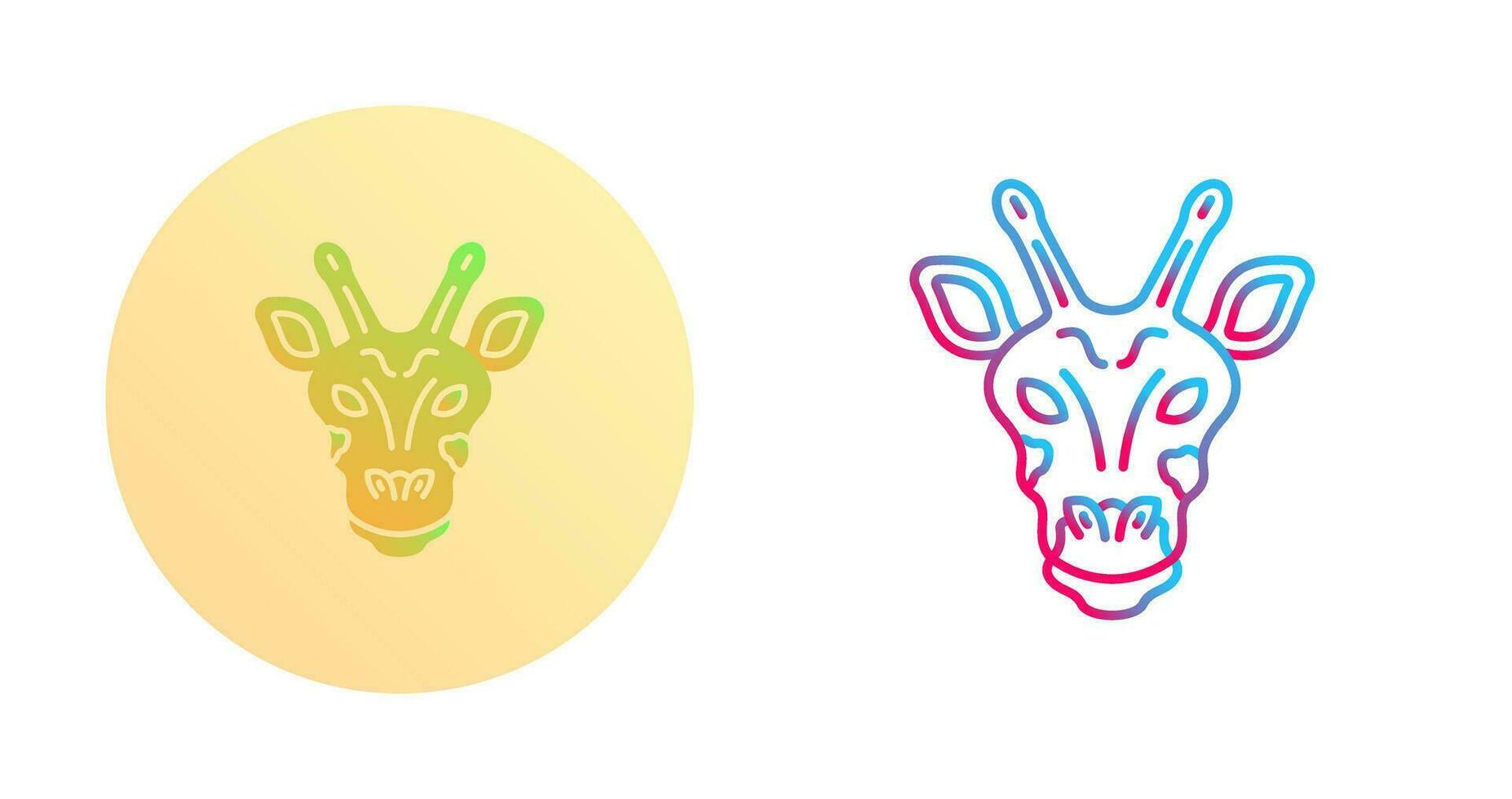Giraffe Vector Icon